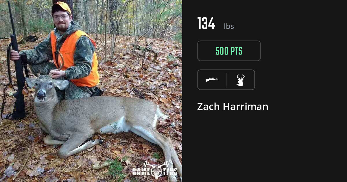 Deer harvest on Gametiks