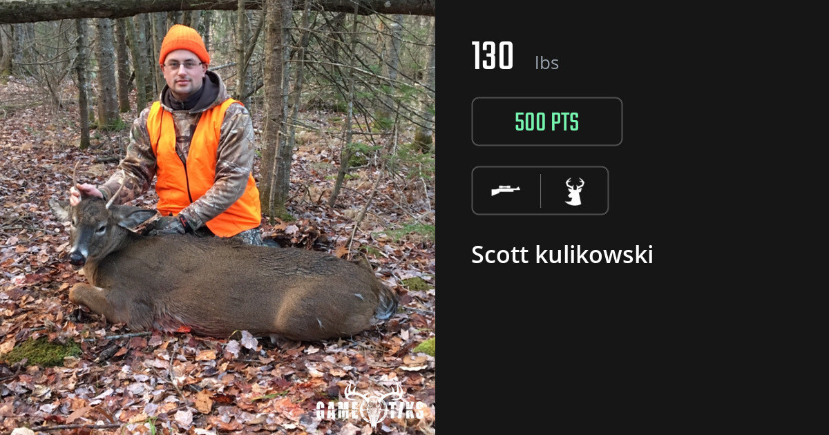 Deer harvest on Gametiks