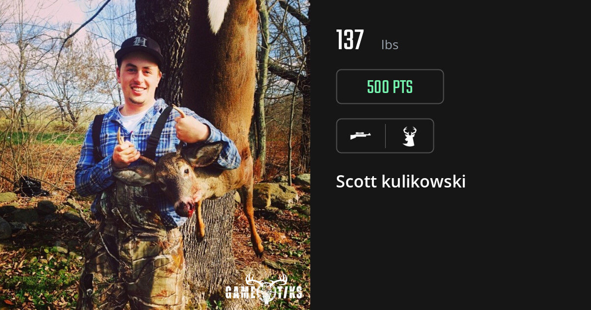deer harvest by Scott kulikowski