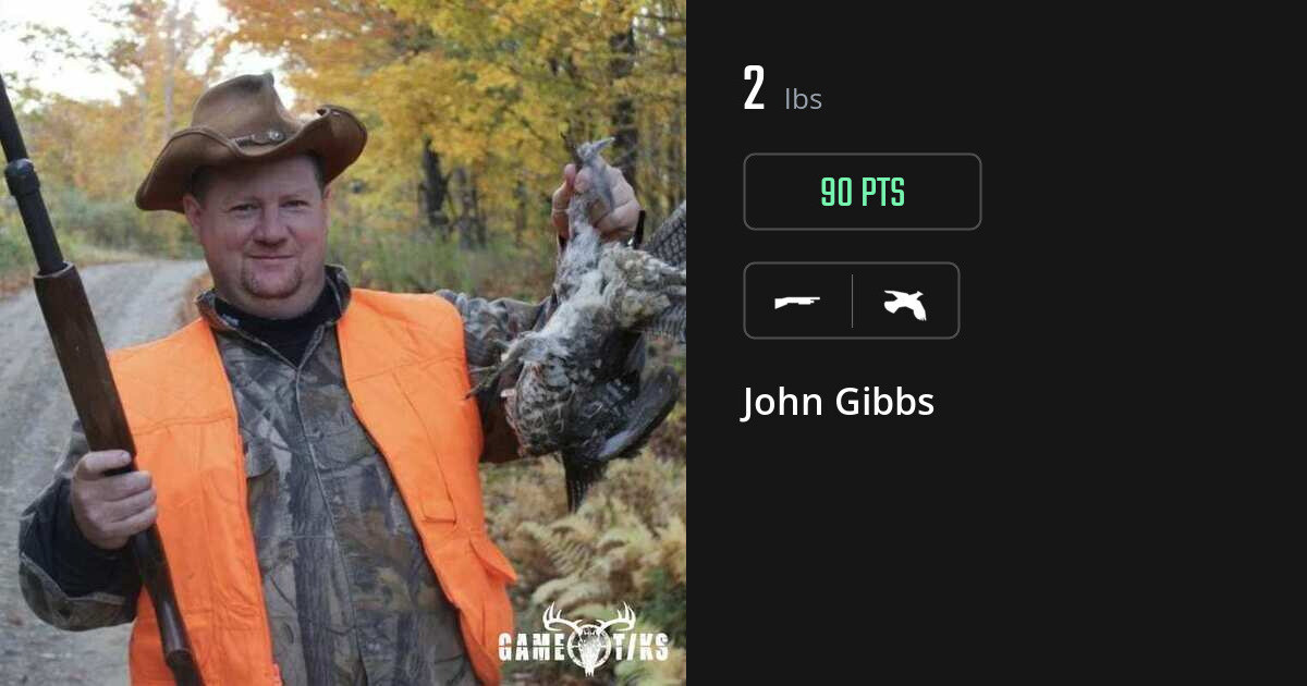 Upland bird harvest on Gametiks