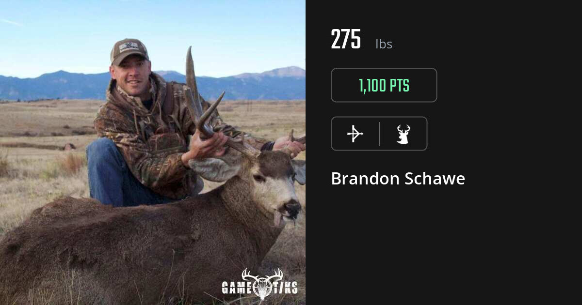 Deer harvest on Gametiks