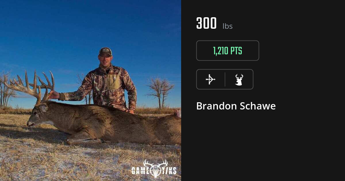 Deer harvest on Gametiks