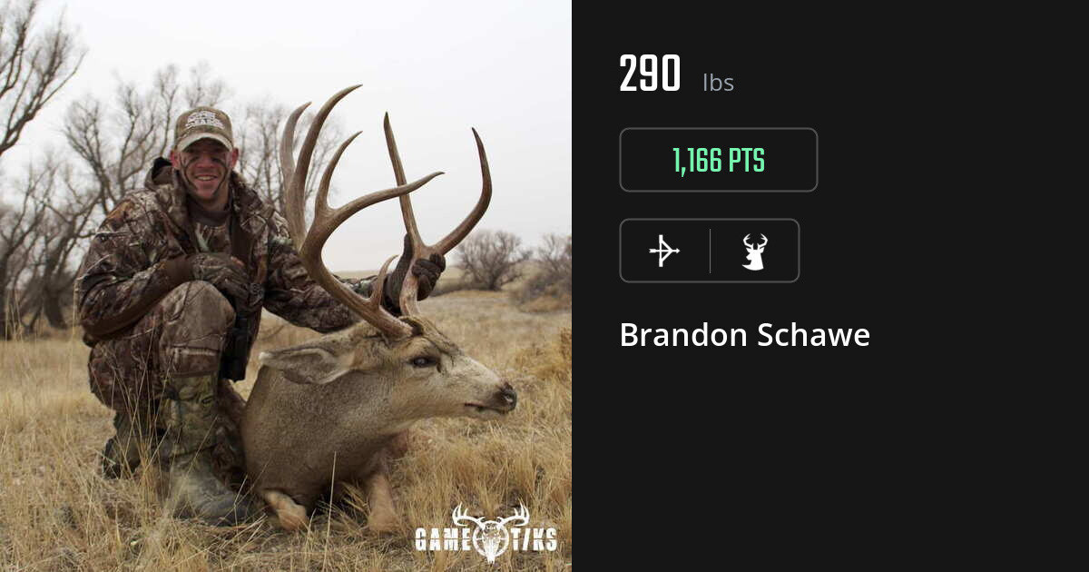 Deer harvest on Gametiks