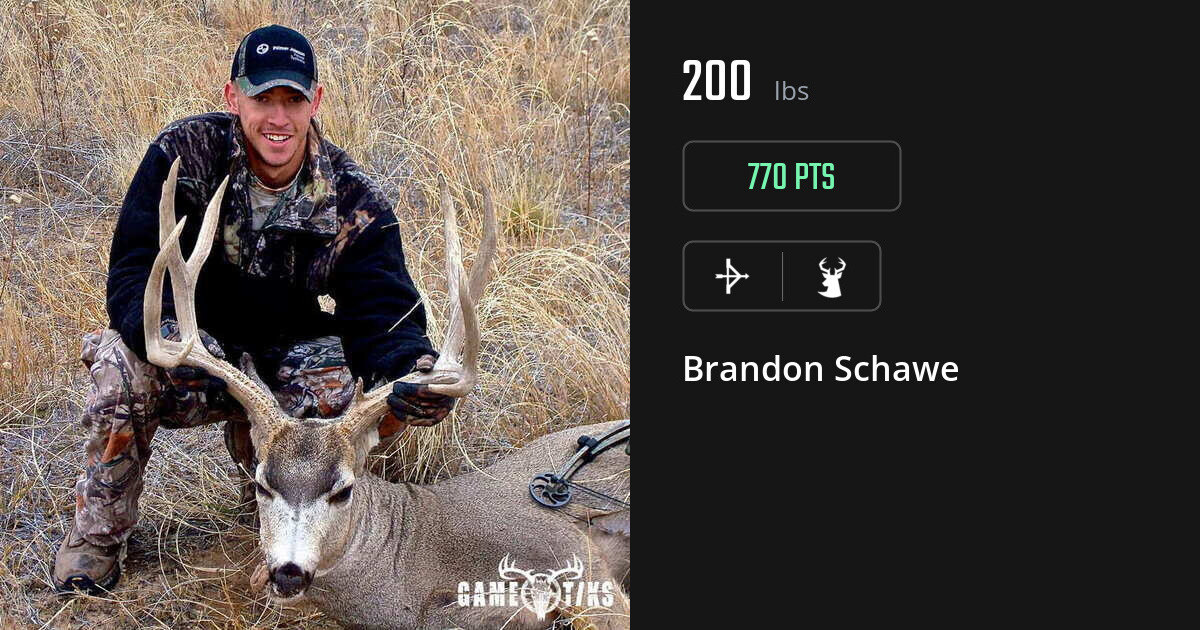 Deer harvest on Gametiks