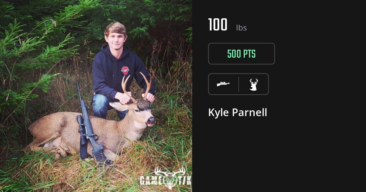 Deer harvest on Gametiks