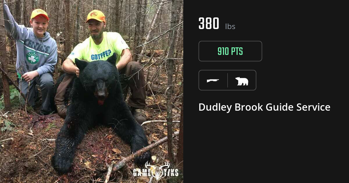 Bear harvest on Gametiks
