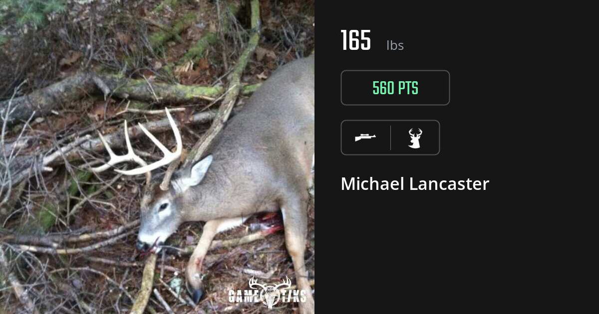 Deer harvest on Gametiks