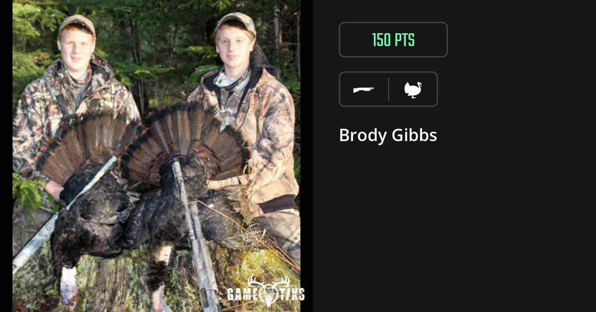 Turkey harvest on Gametiks