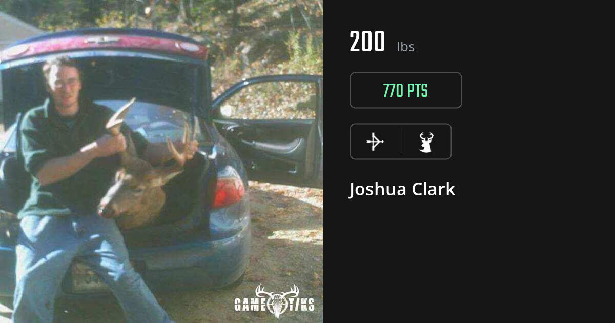 Deer harvest on Gametiks