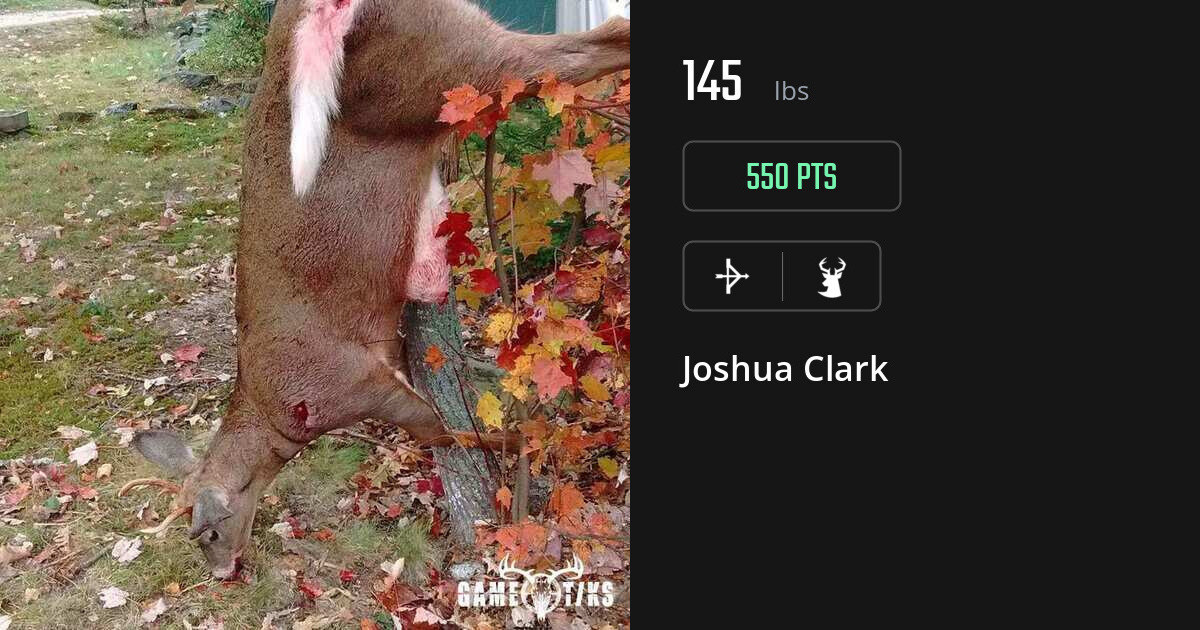 Deer harvest on Gametiks