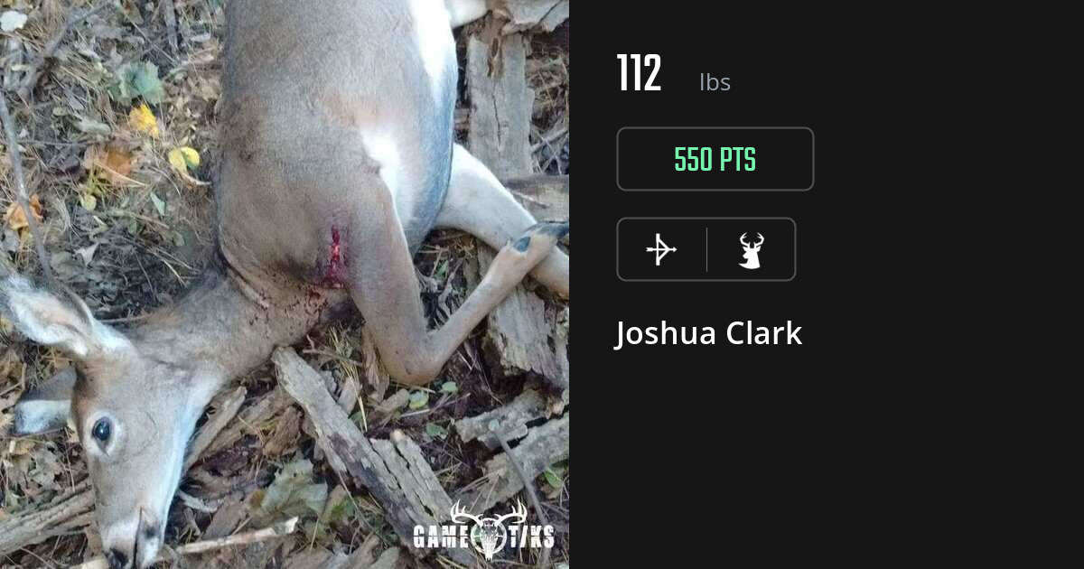 Deer harvest on Gametiks