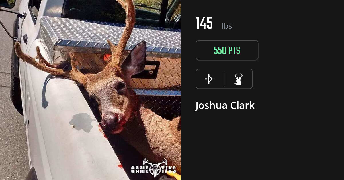 Deer harvest on Gametiks