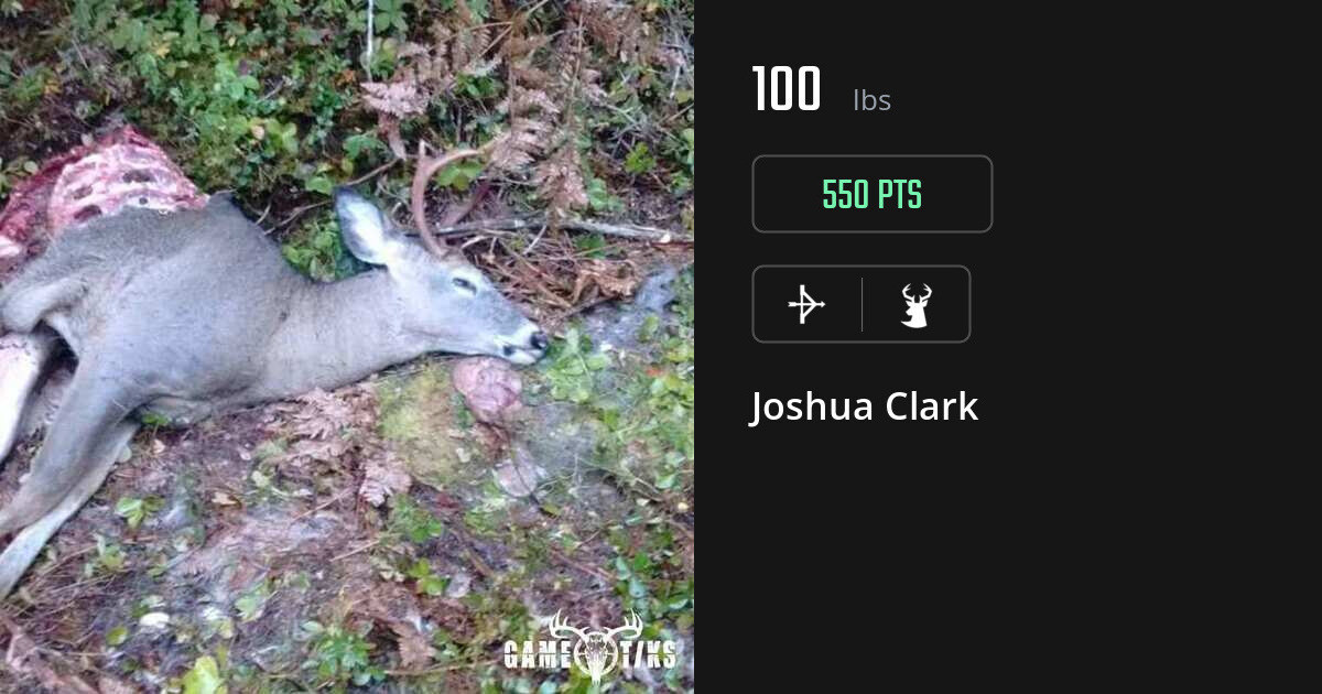 deer harvest by Joshua Clark
