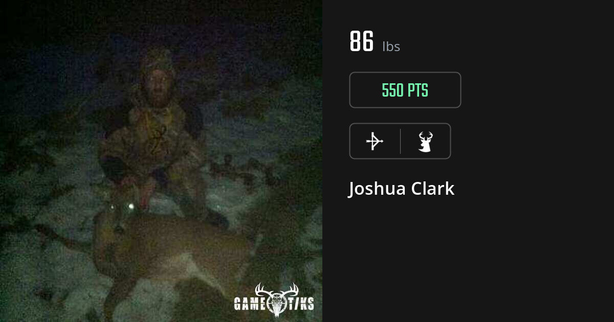 deer harvest by Joshua Clark