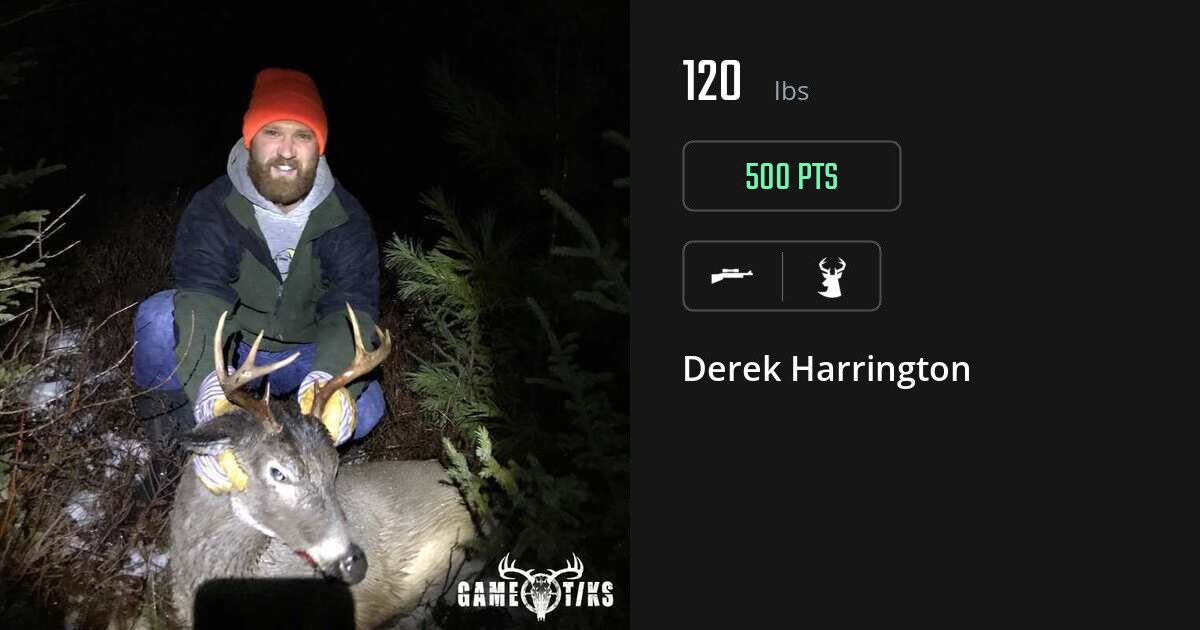 Deer harvest on Gametiks