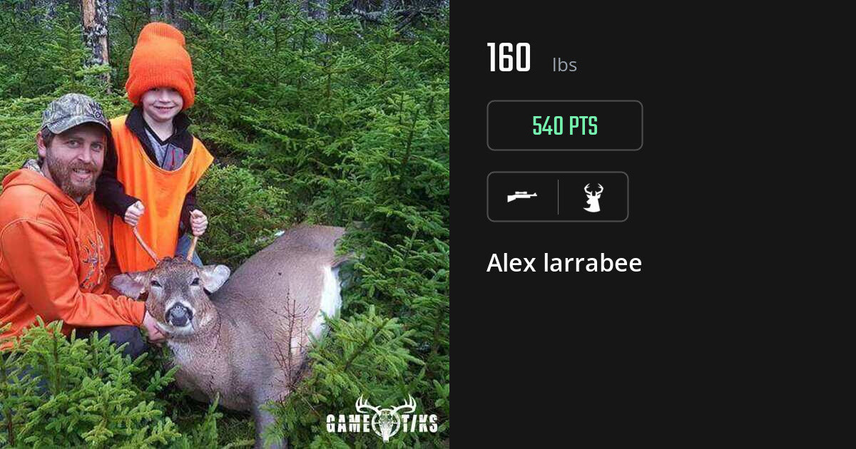 Deer harvest on Gametiks