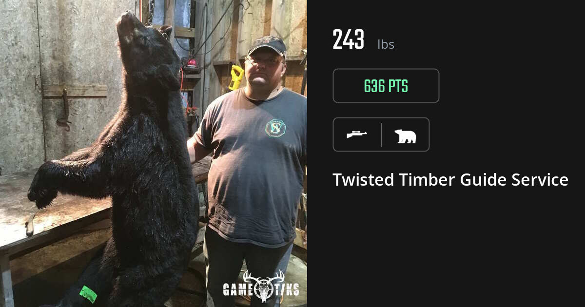 Bear harvest on Gametiks